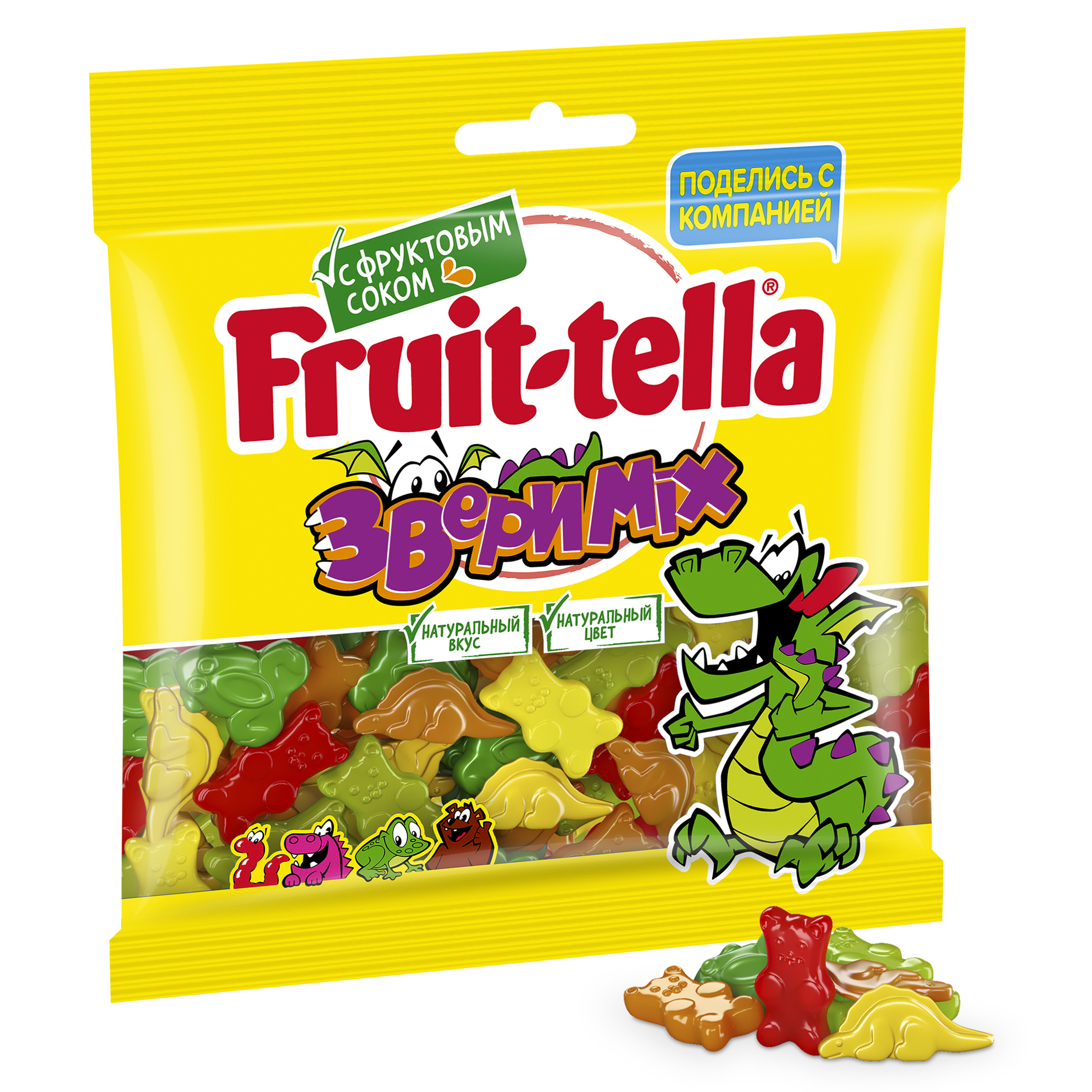 Мармелад жевательный Фруттелла Микс 150г - фото 1