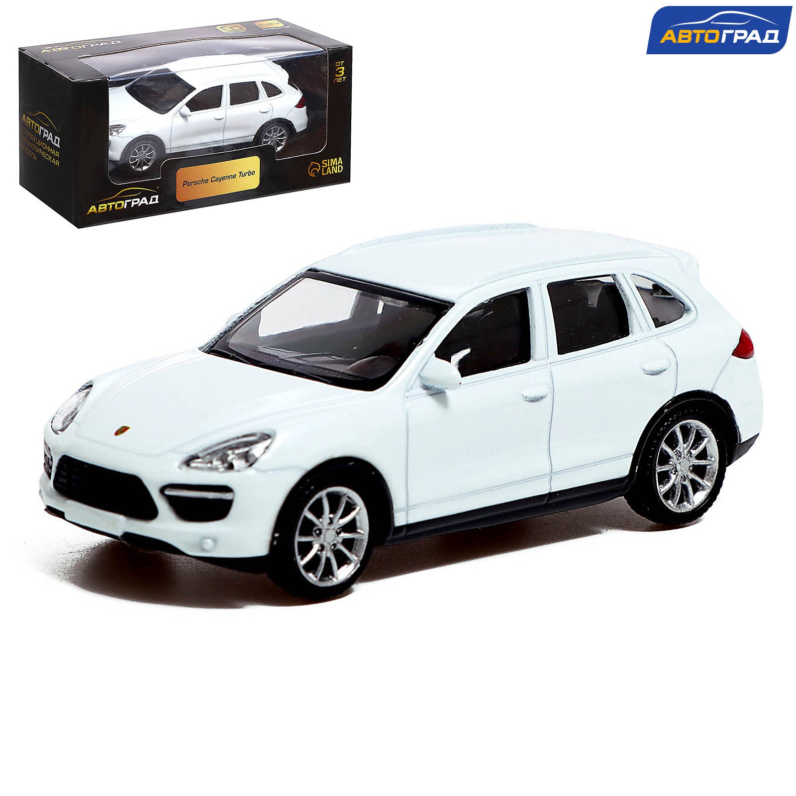 Внедорожник Автоград Porsche 1:43 4843676 - фото 1