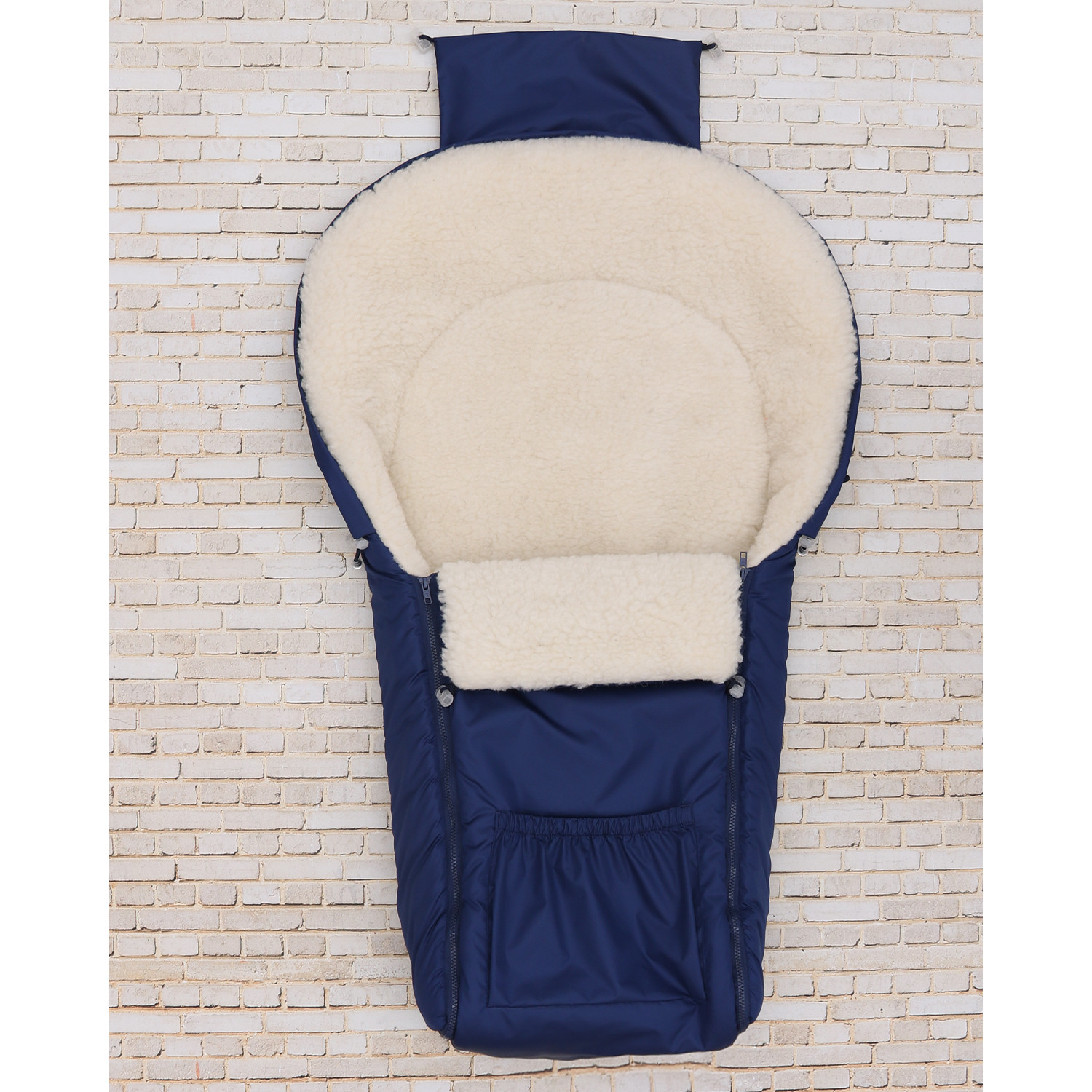 Конверт в коляску Осьминожка Трансформер синий - фото 6