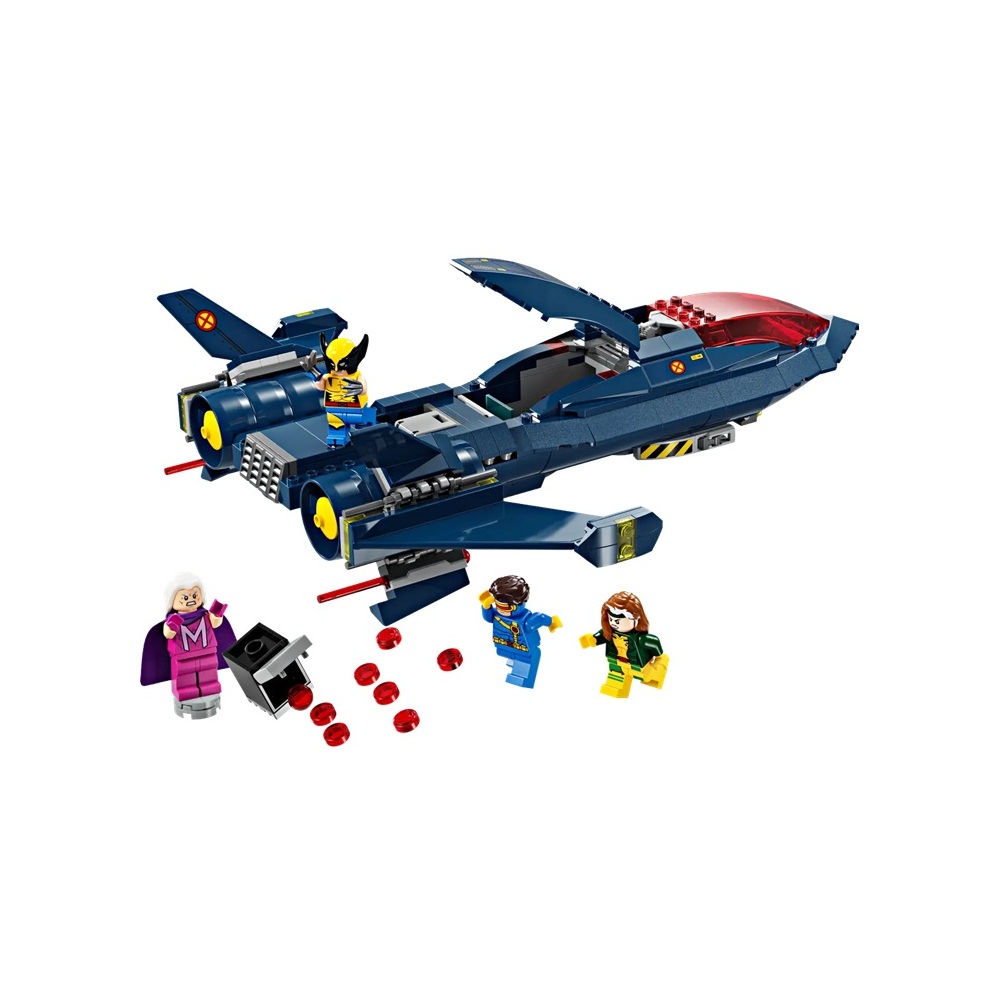 Конструктор LEGO Marvel Super Heroes Истребитель X-Jet Люди Икс 135 дет. - фото 2