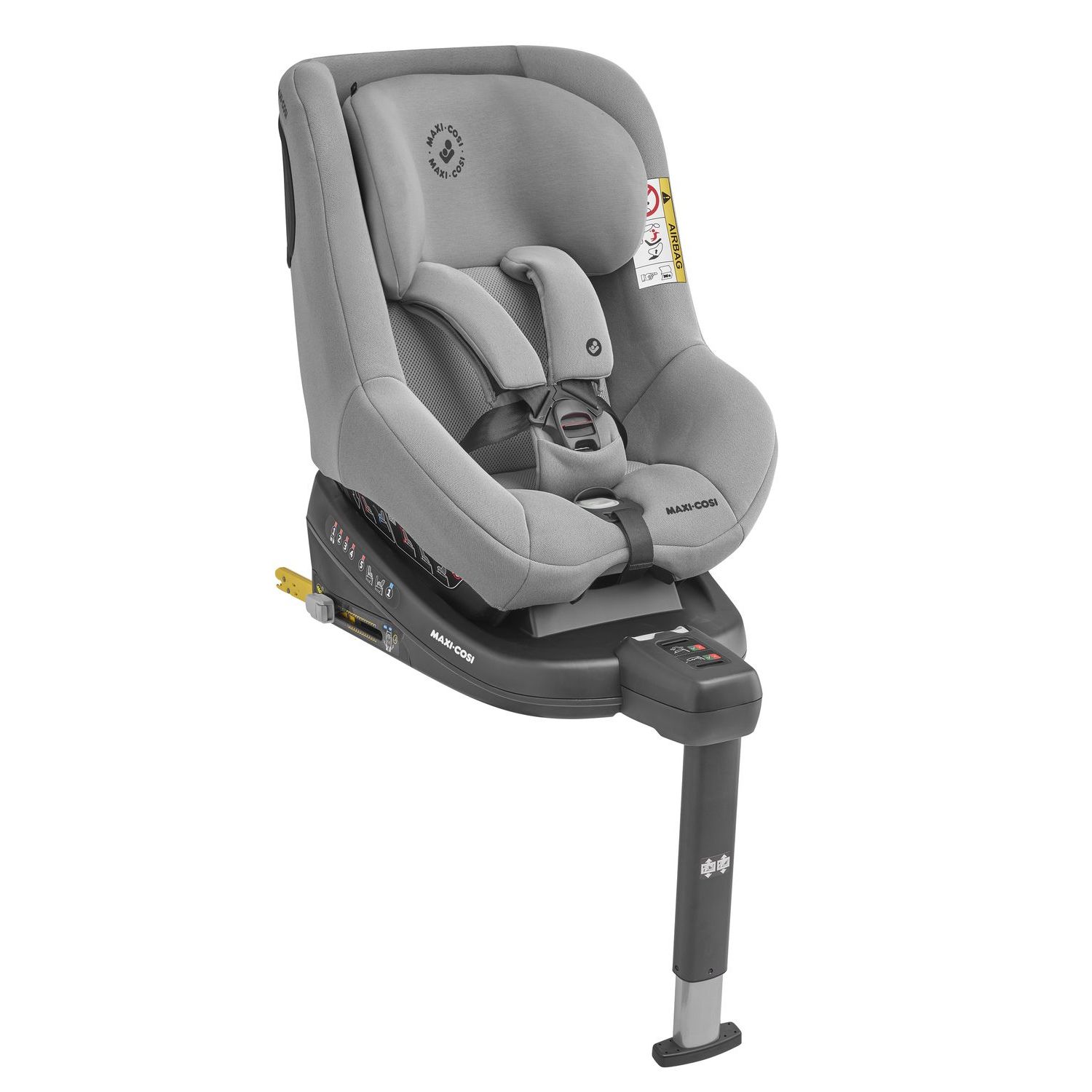Автокресло Maxi-Cosi Isofix 0+/1/2 (0-25 кг) серый - фото 4