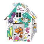 Набор для творчества PREZENT Море Домик-раскраска