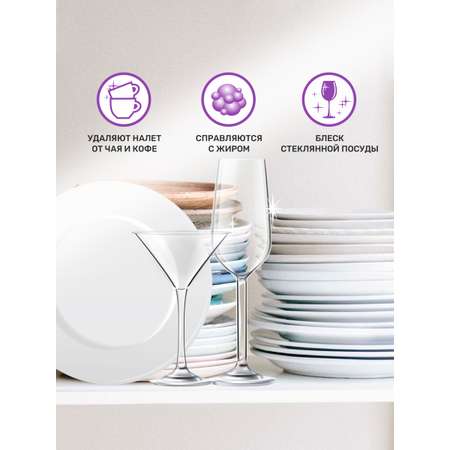 Таблетки Clean and Fresh для посудомоечных машин 60 шт мини