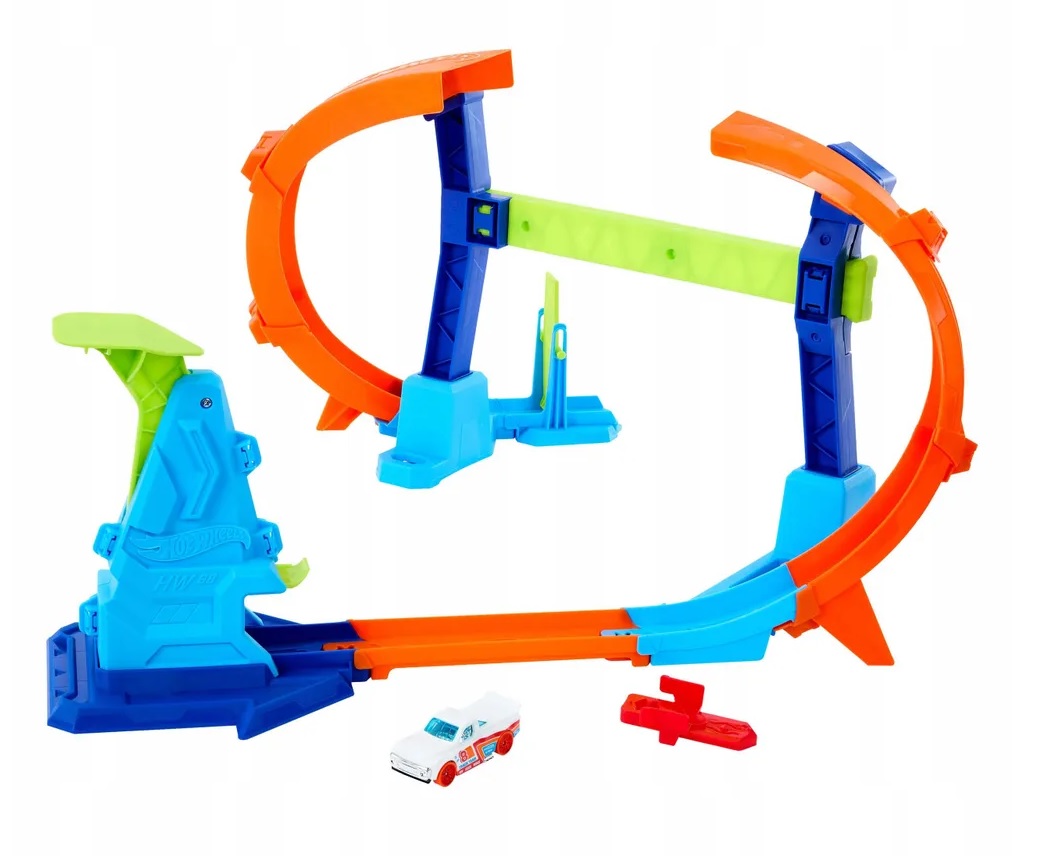 Трек Hot Wheels Чемпион по прыжкам с трамплина GBF81/JFH36 - фото 2