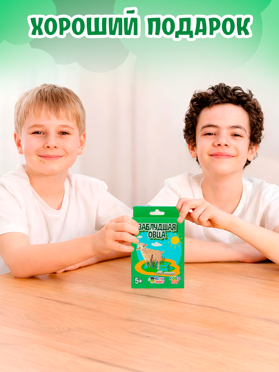 Настольная игра KiddiePlay Игра-викторина Заблудшая овца - фото 5