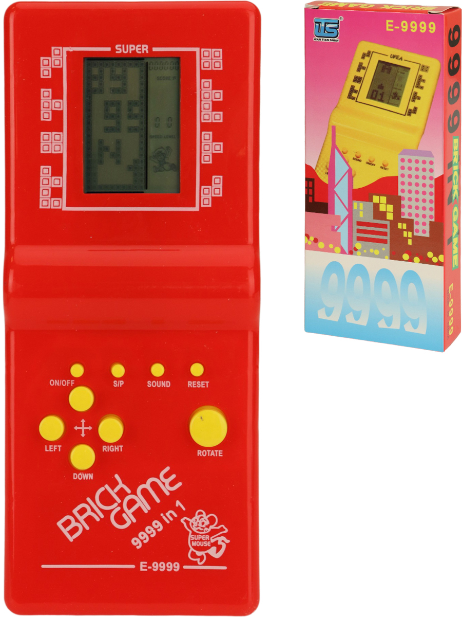 Электронная игра Рыжий кот 17,5х7,5см / Красный / Арт. ИЭ-3434 - фото 1