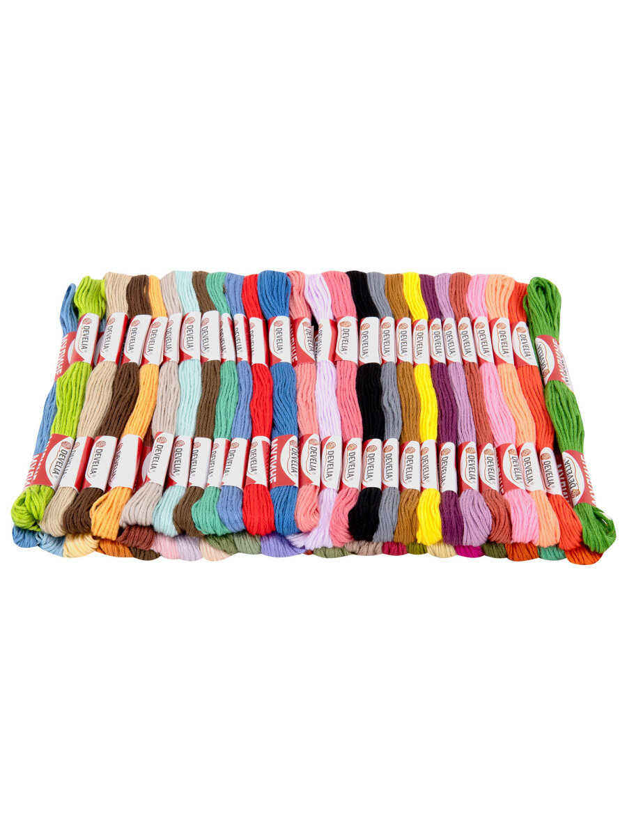 Набор для творчества Develia вышивание 50 цветов - фото 7