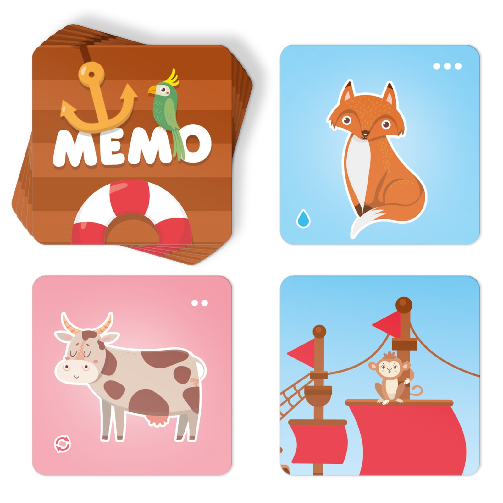 Настольная игра Лас Играс Мемо - фото 4