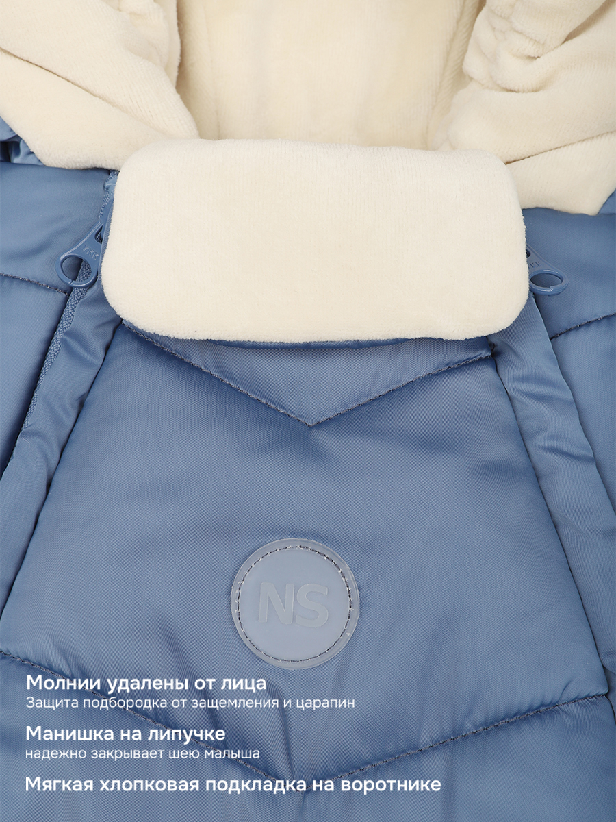 Комбинезон NIKASTYLE 8з4125 джинс - фото 10