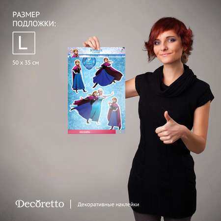 Интерьерный стикер Decoretto Прекрасная Анна