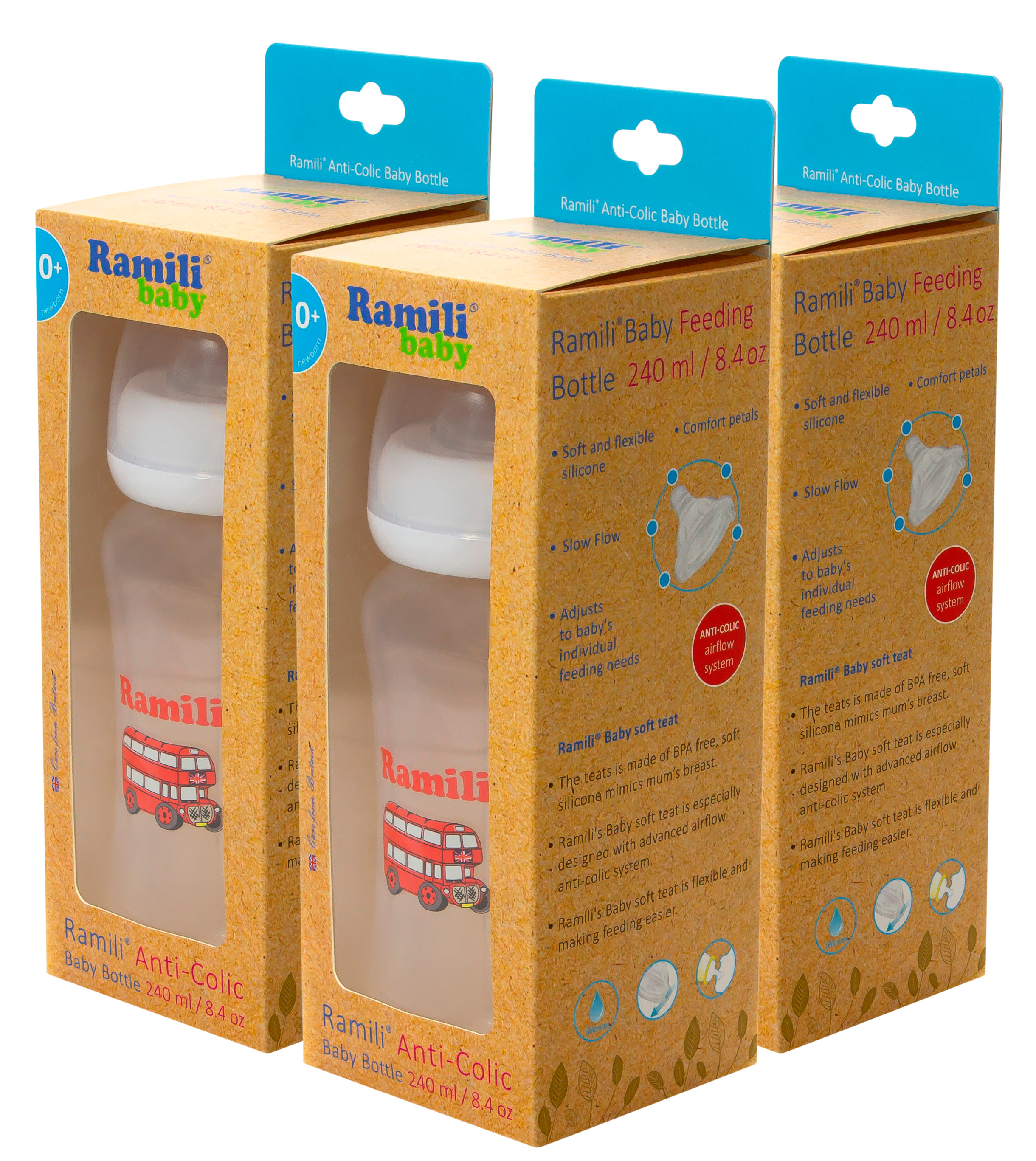 Бутылочка Ramili 240 мл - фото 3