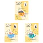 Значок Meshu Catsincups 3 шт.