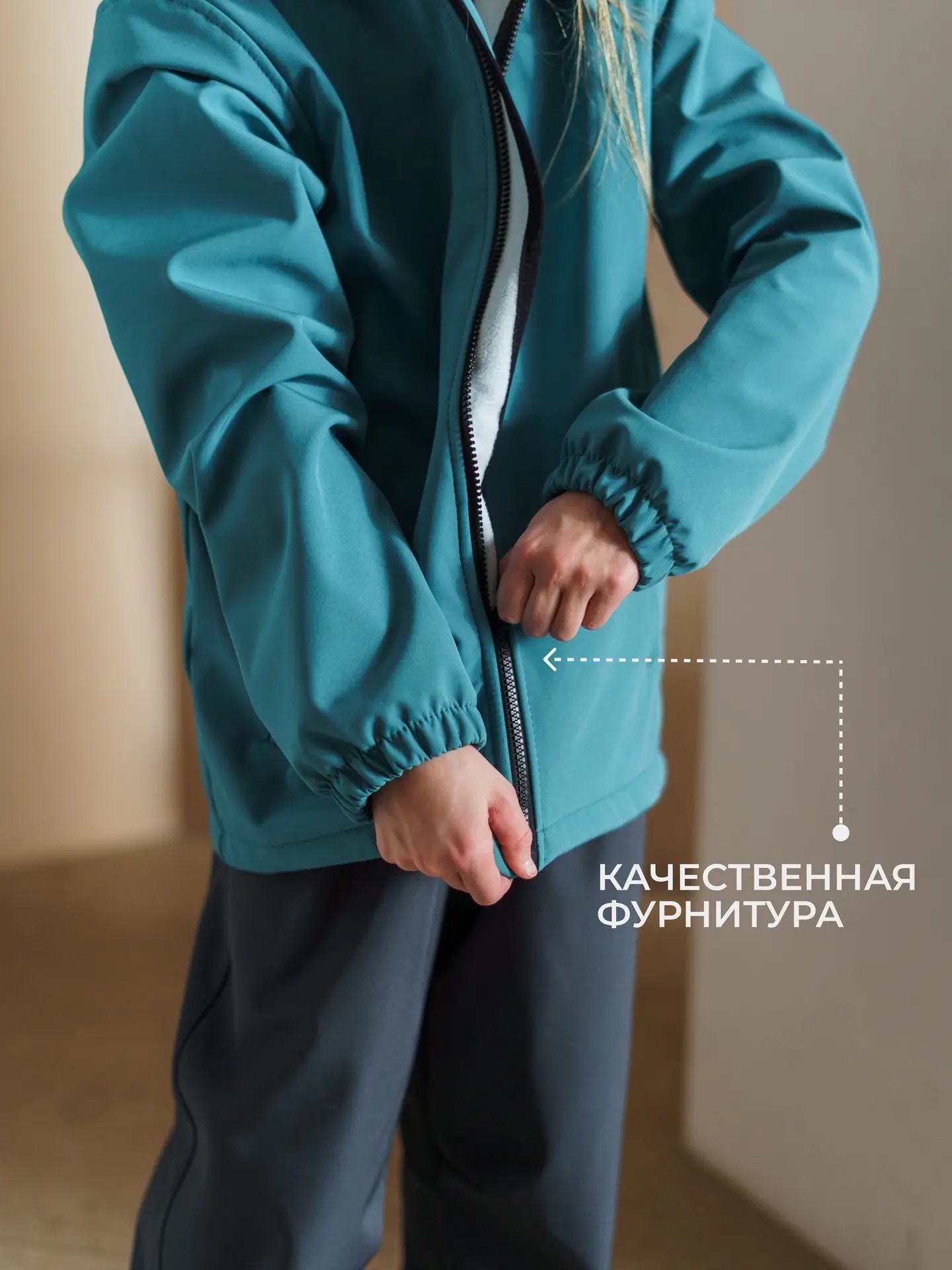 Куртка Polzcom PZJACKETGREYGREEN - фото 7