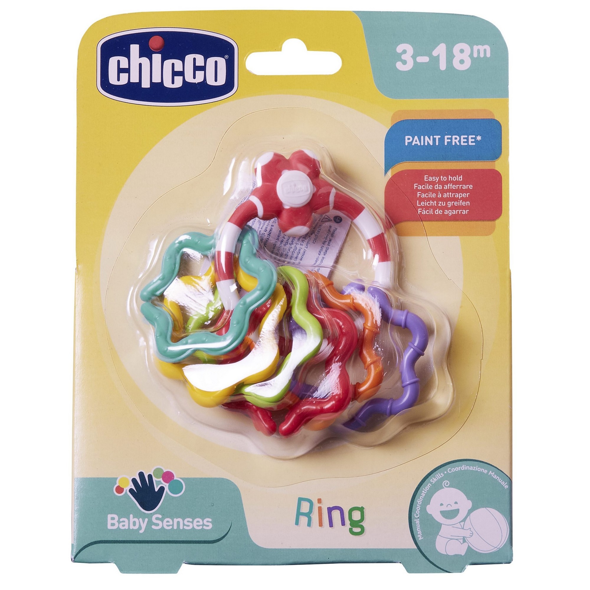 Игрушка Chicco погремушка Кольца - фото 3