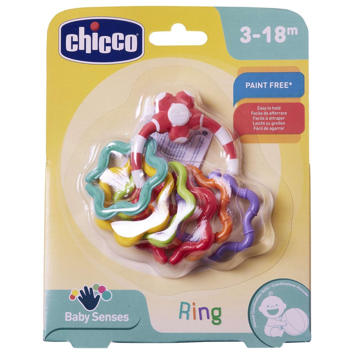 Игрушка Chicco погремушка Кольца - фото 3