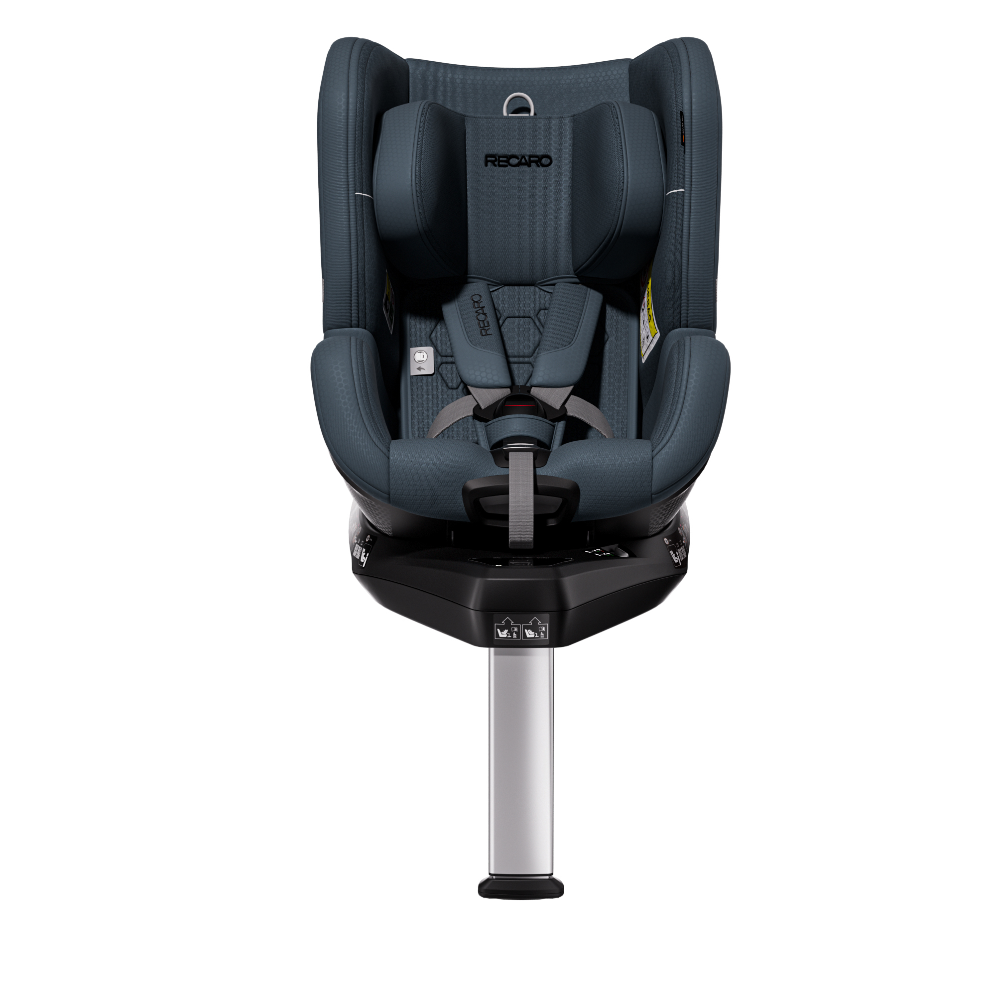 Автокресло Recaro Toron 1 Kid Isofix 0+/1 (0-18 кг) серый - фото 3