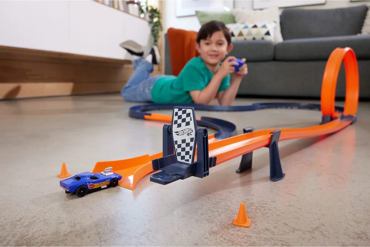 Трек Hot Wheels Испытание скоростью с пультом HXX45 - фото 9