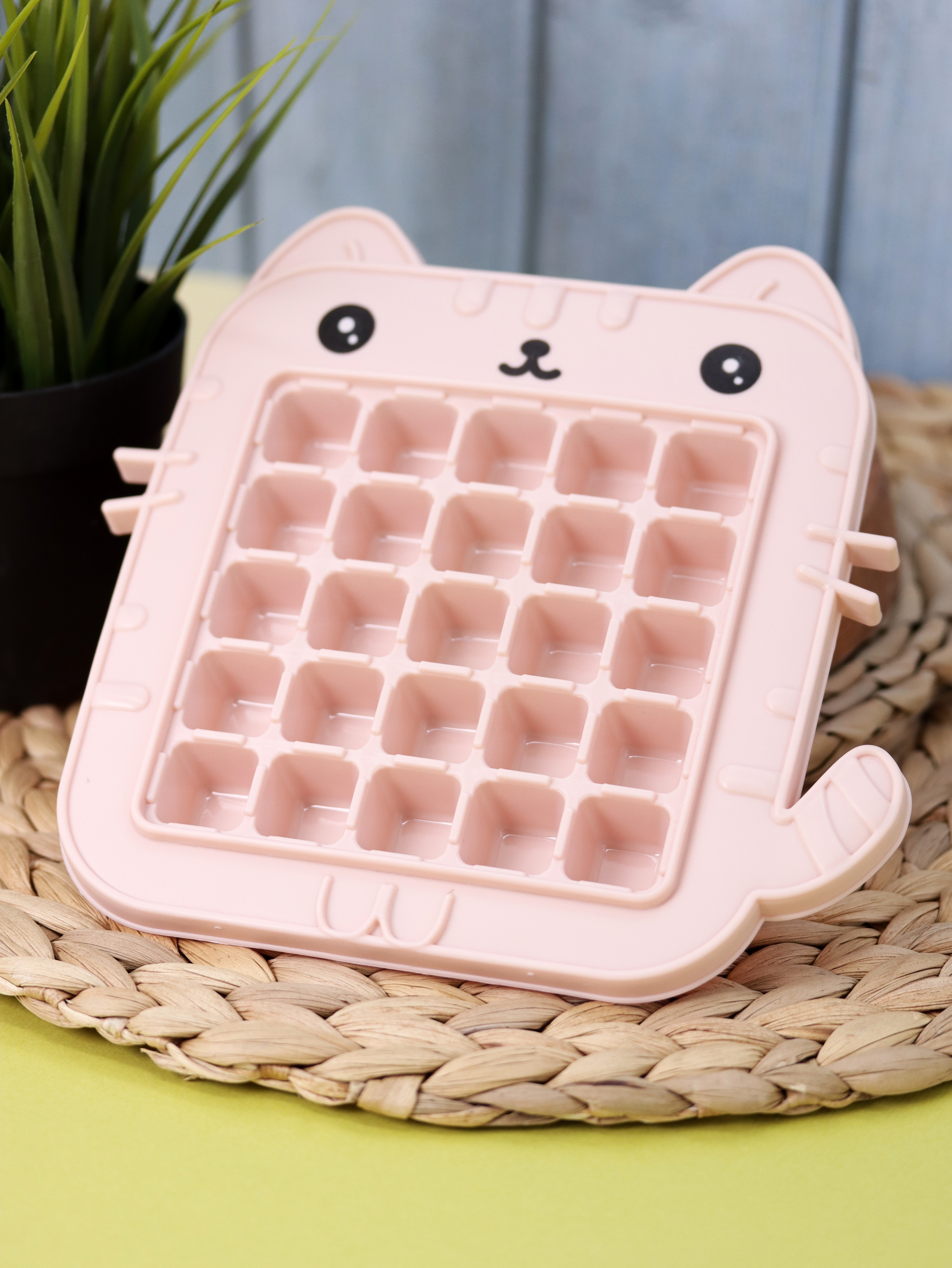 Лоток для льда iLikeGift Kitty pink - фото 3