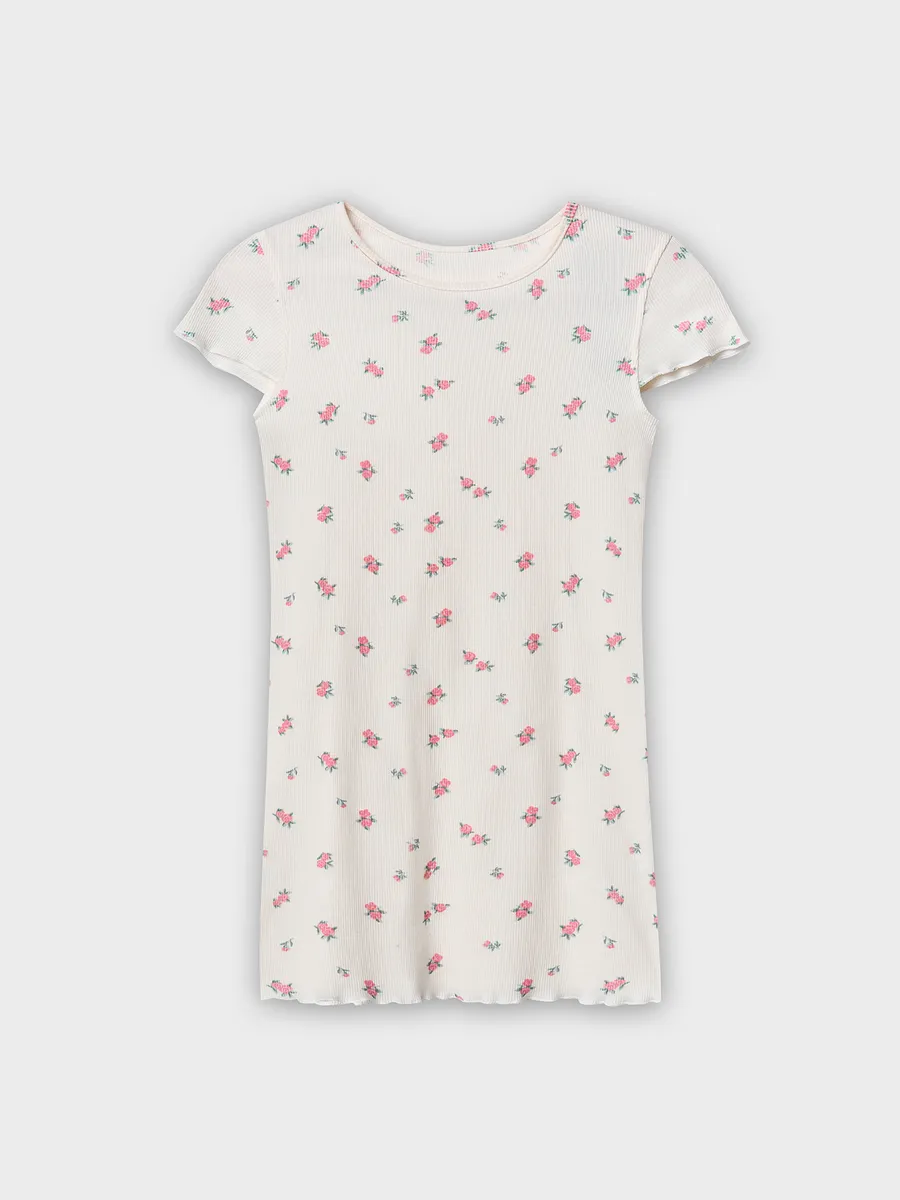 Сорочка ночная Mark Formelle (Марк Формэль) 577724/цветы на молочном1 - фото 5