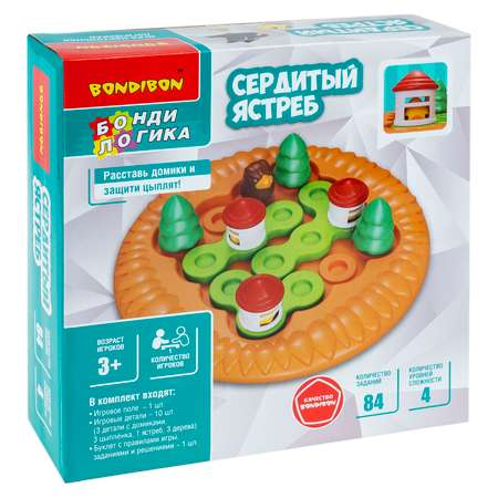 Настольная игра Bondibon логическая СЕРДИТЫЙ ЯСТРЕБ