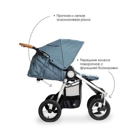 Коляска прогулочная Bumbleride Indie Twin 2025/ Ocean