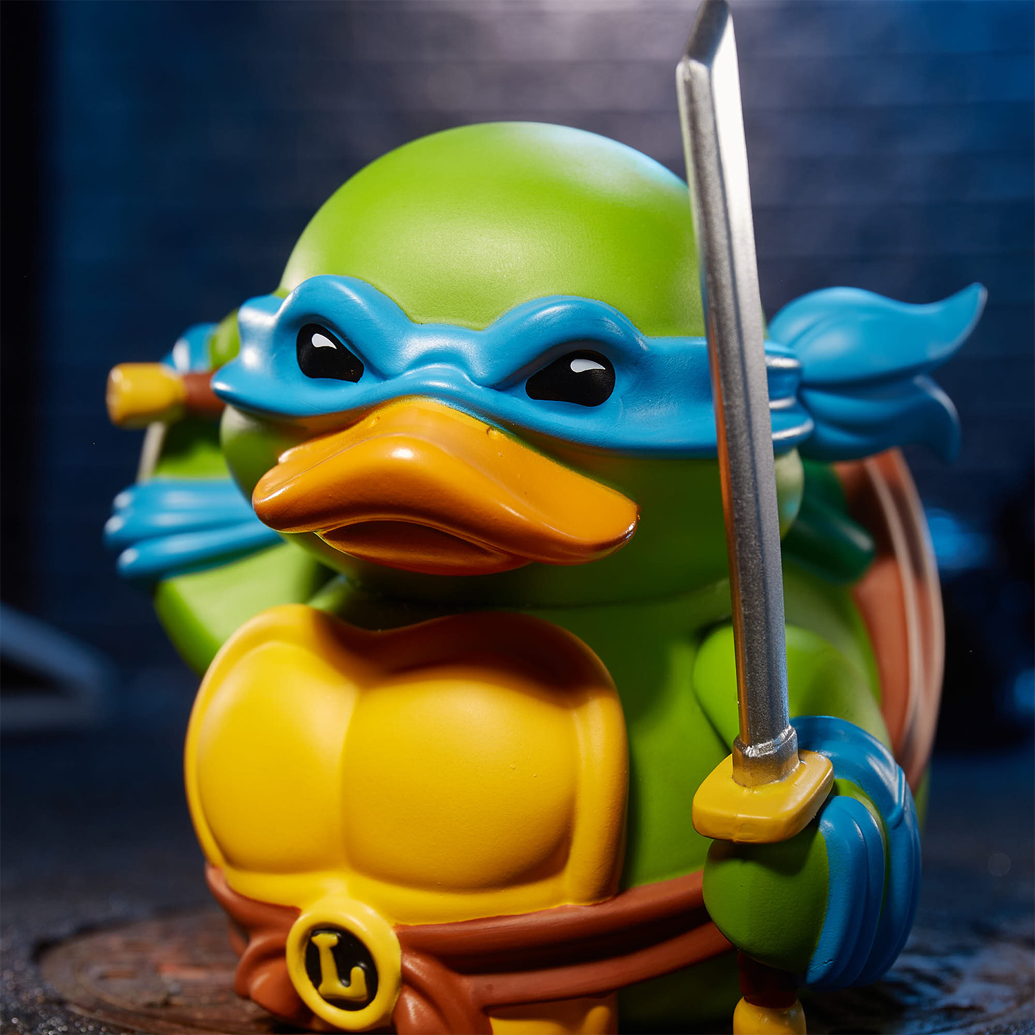 Фигурка Ninja Turtles(Черепашки Ниндзя) Утка Tubbz Леонардо Box - фото 7