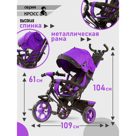 Трехколесный велосипед Velobibi 10 дюймов