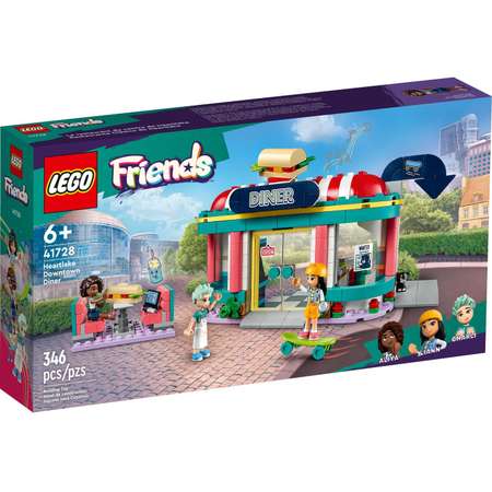 Конструктор LEGO Friends Закусочная в центре Хартлейк блочный