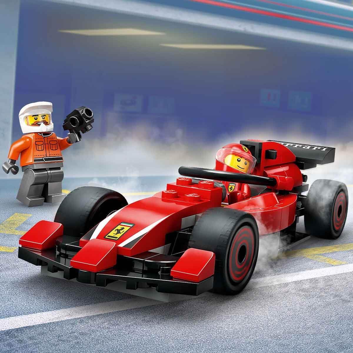Конструктор LEGO City Формула 1 Питстоп Ferrari Car блочный - фото 7