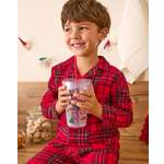 Новогодний стакан с крышкой и трубочкой FUTURINO Home 400 мл