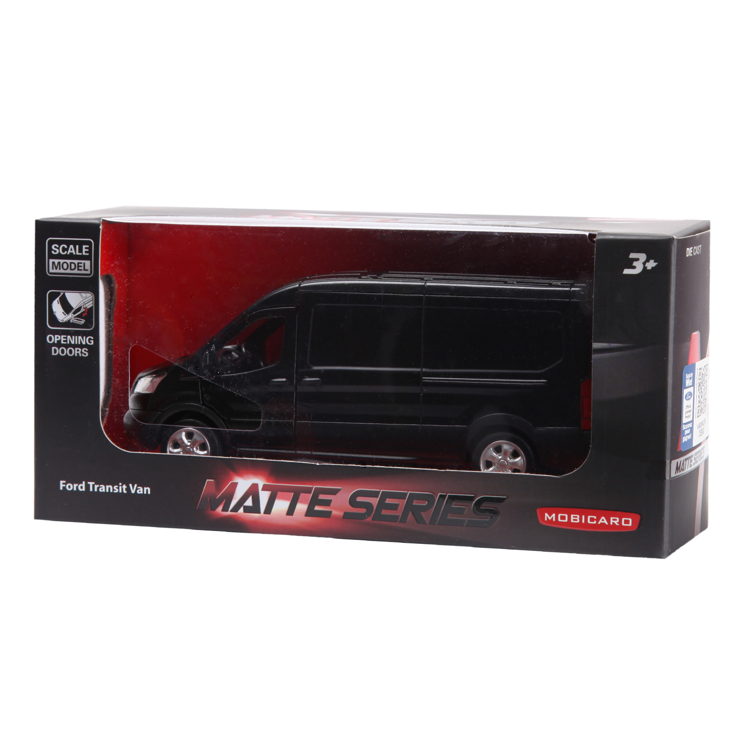 Автомобиль Mobicaro Ford Transit Van 2018 1:32 544041M - фото 2