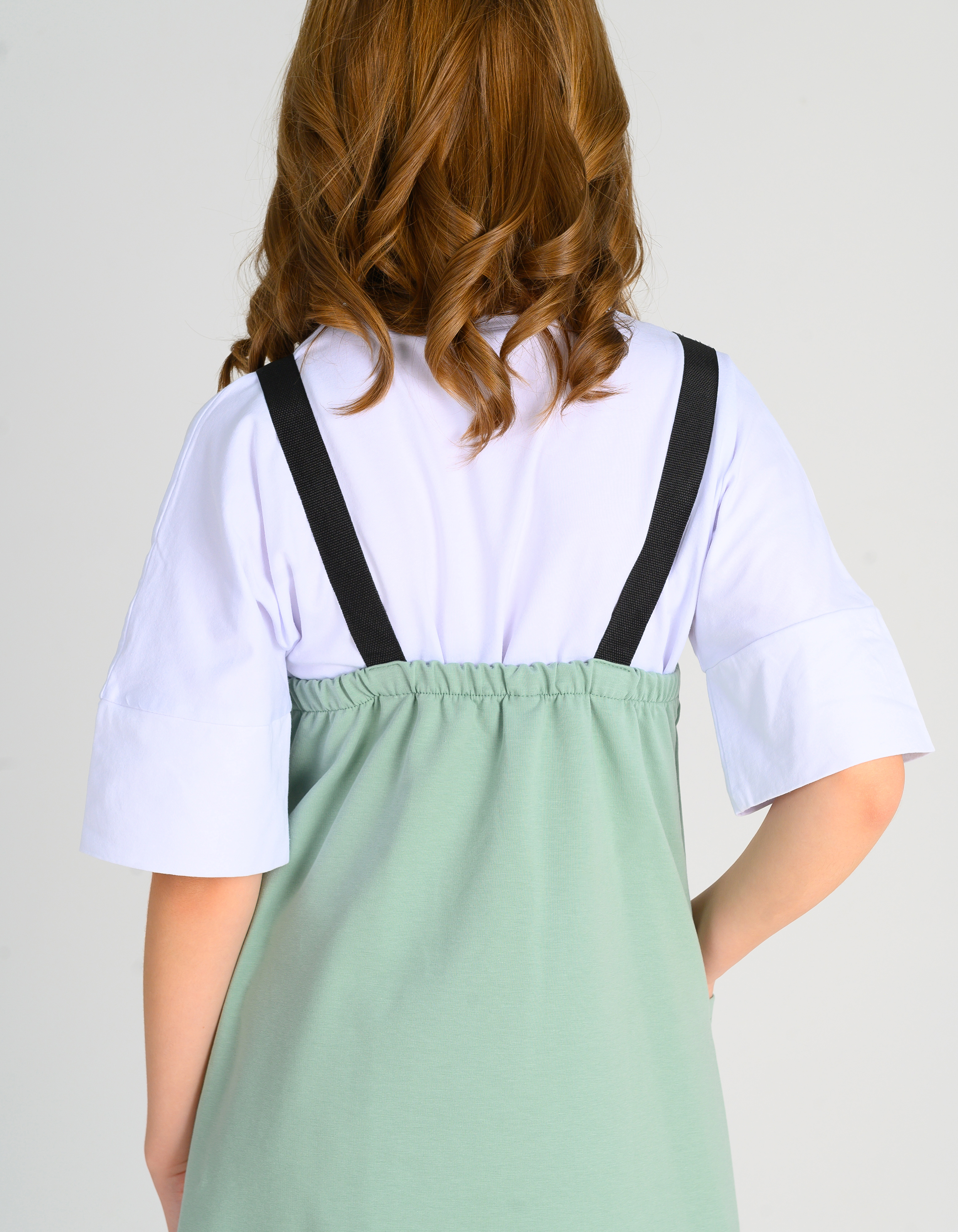 Сарафан MiloTa ПФ07/олива - фото 5