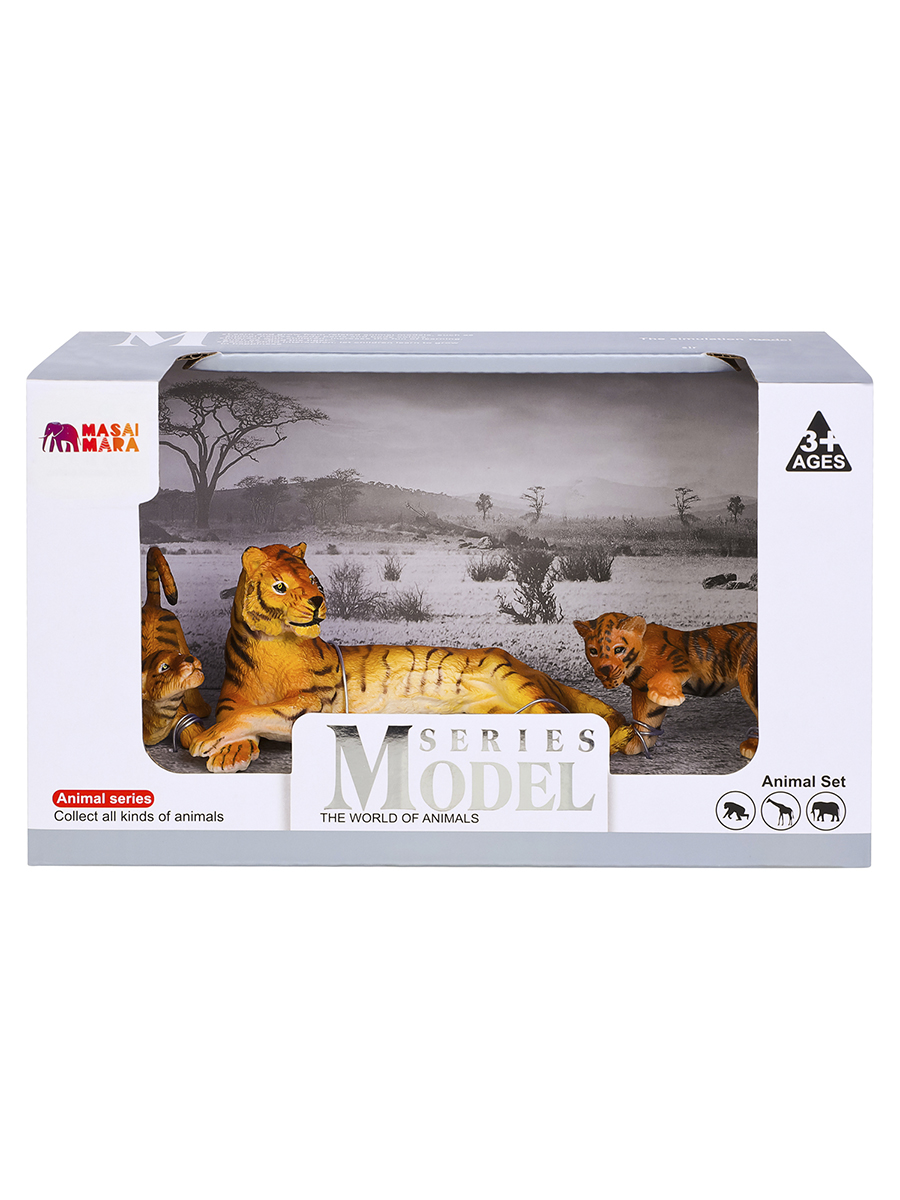 Игровой набор Masai Mara Семья тигров - фото 13