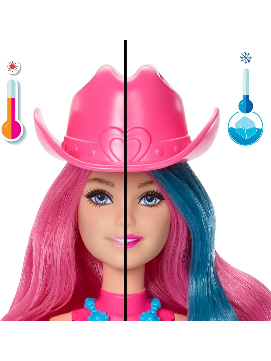 Кукла классическая Barbie Color Reveal Барби Disco Star высота 29 см JCP01 - фото 6