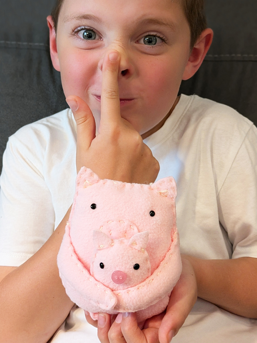 Набор для творчества HappyLine шитье Свинки- обниМЯШки - фото 13