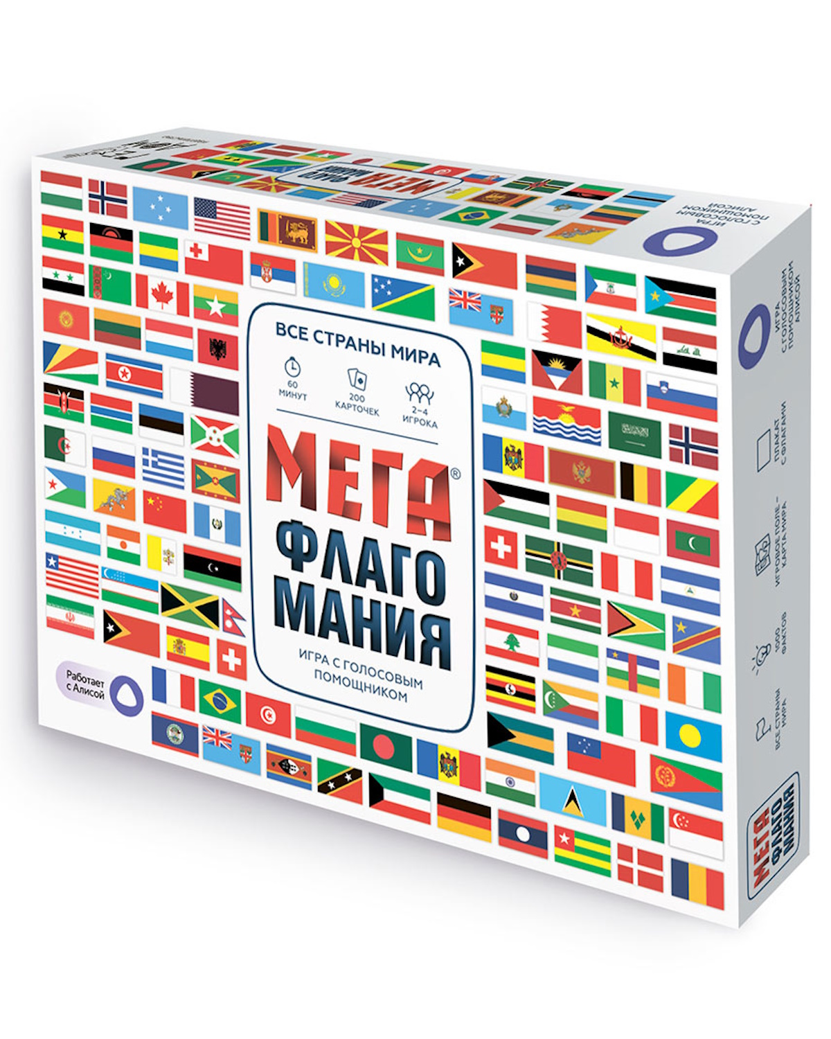Настольная игра ГЕОДОМ Мегафлагомания - фото 1