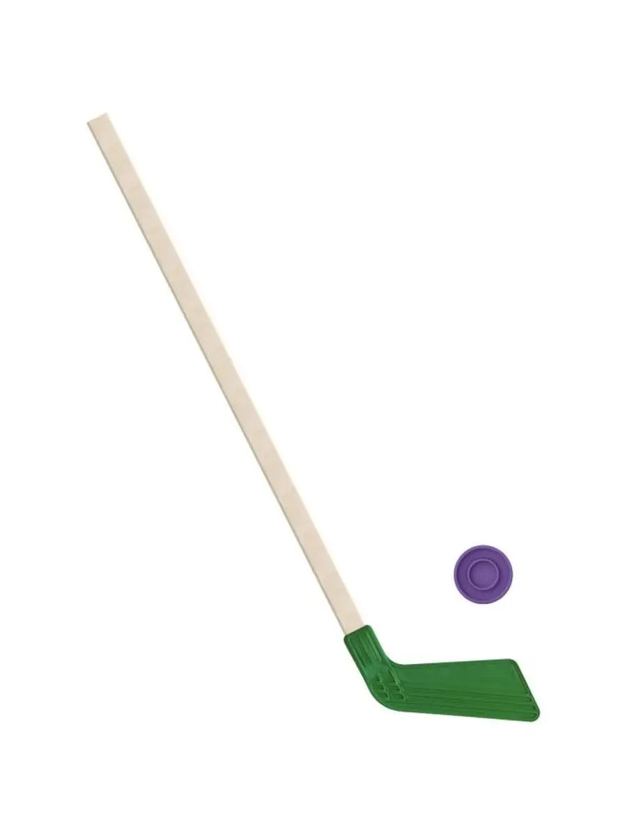 Клюшка + шайба ТЕБЕ ИГРУШКА Клюшка хоккейная + шайба - фото 1