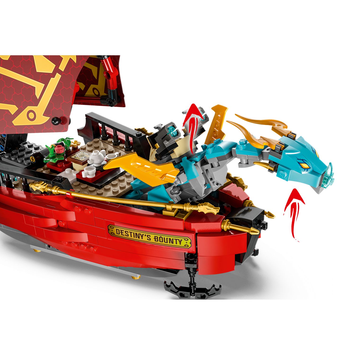 Конструктор LEGO NINJAGO Destinys Bounty Race - фото 7