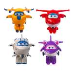 Игровой набор Super Wings 4 мини трансформера
