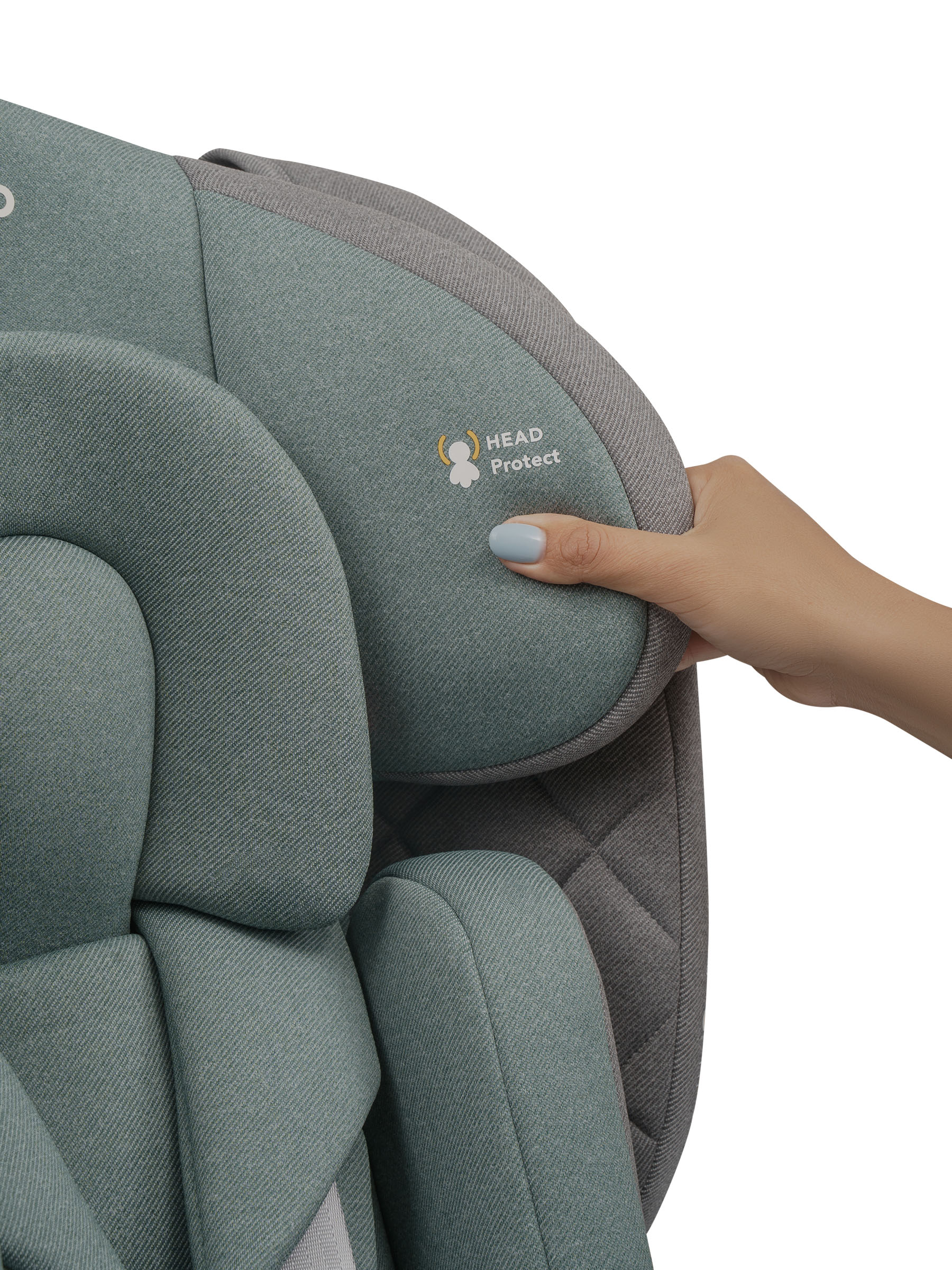 Автокресло Indigo Tourneo S серый-зеленый Isofix 0+/1/2/3 (0-36 кг) зеленый - фото 35