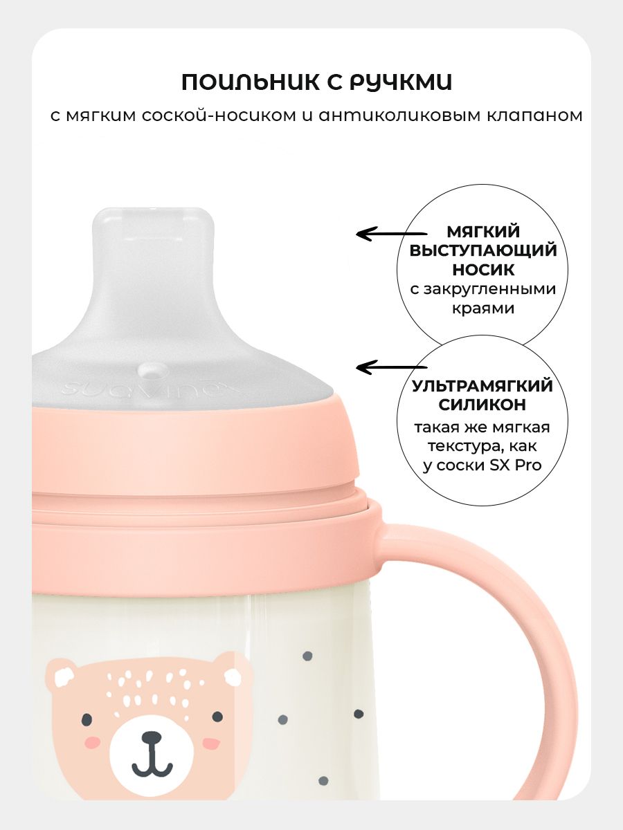 Поильник Suavinex 150 мл 1 шт. - фото 4