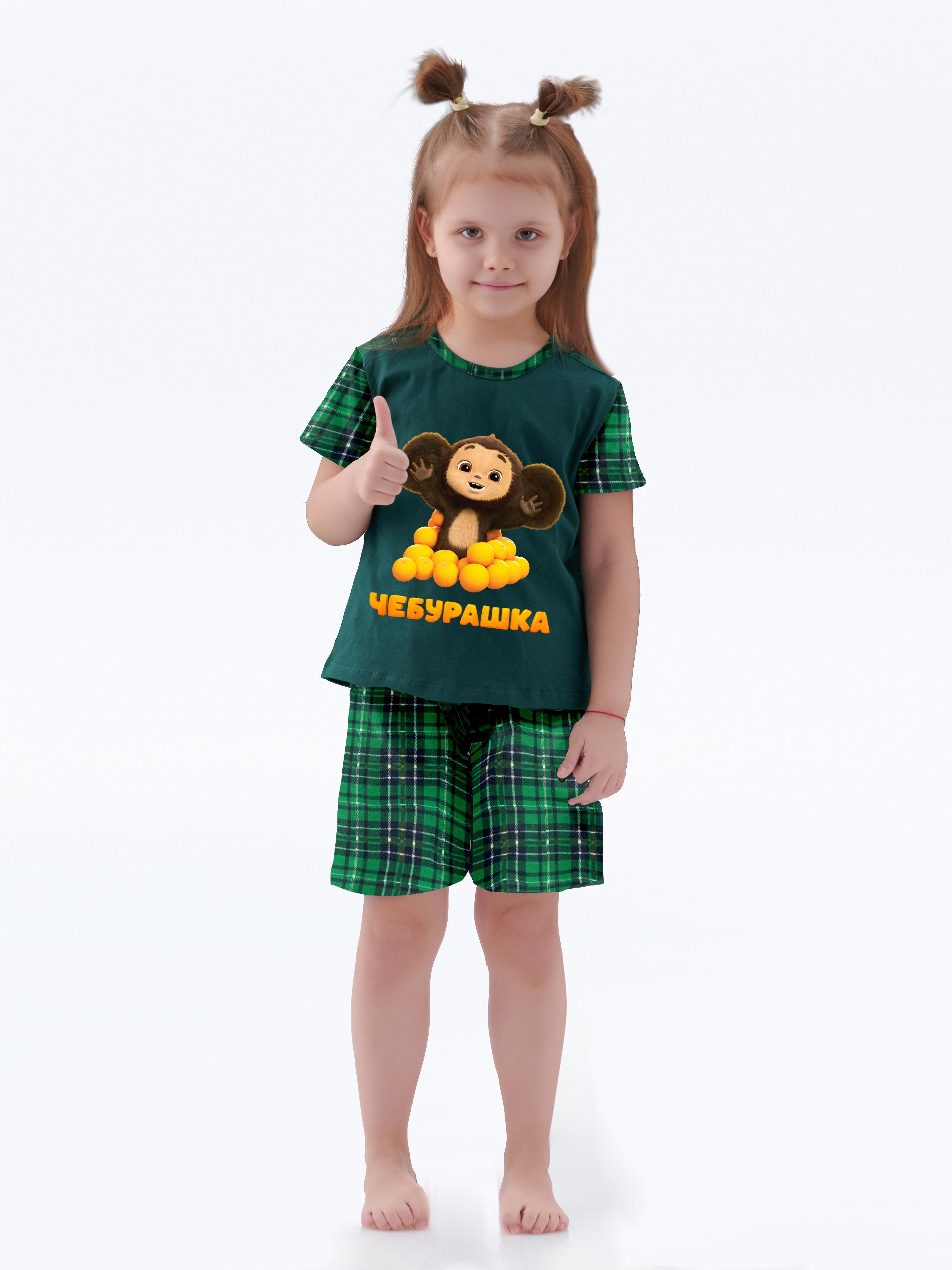 Пижама КрутышОк Т-030 Чебазеленый - фото 1