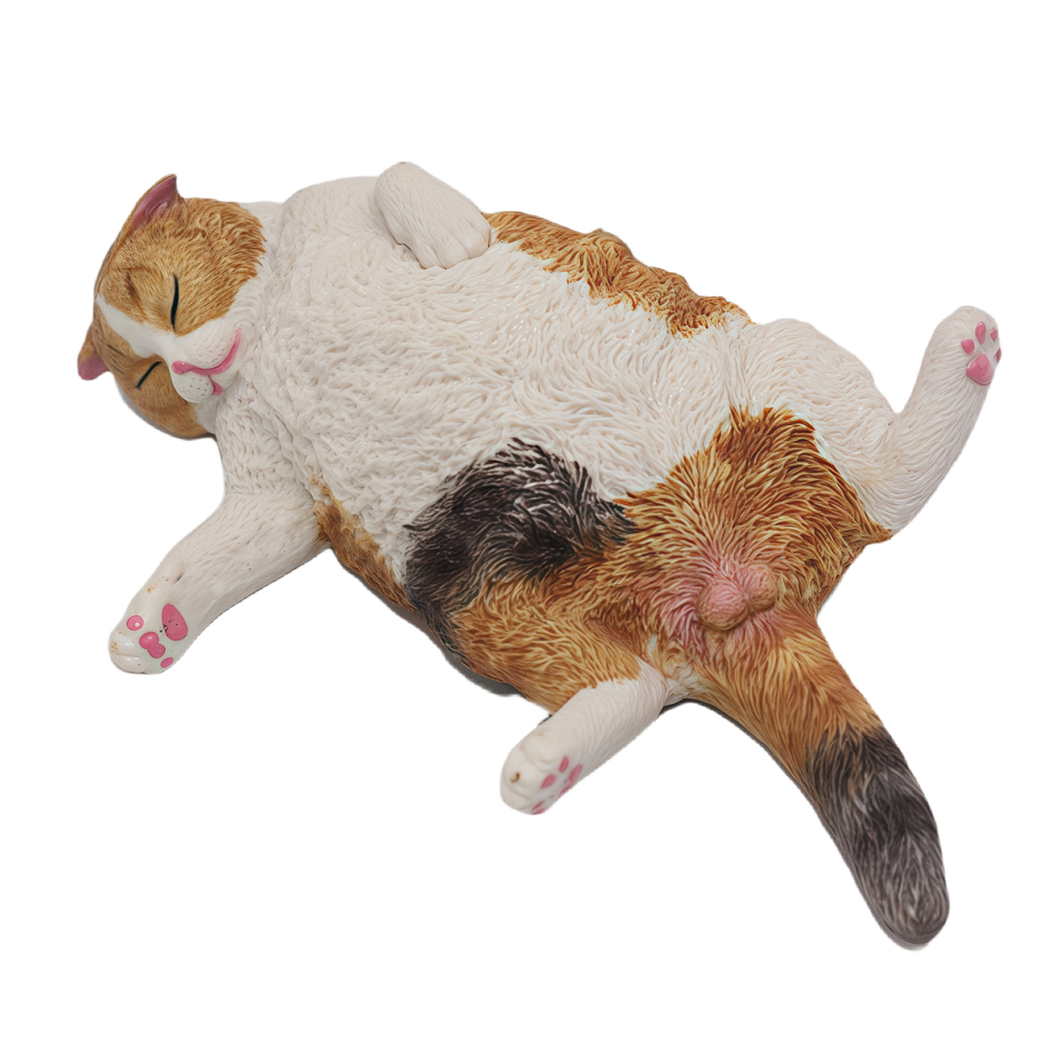 Фигурка Детское Время Толстый кот (спит на спине) - фото 1