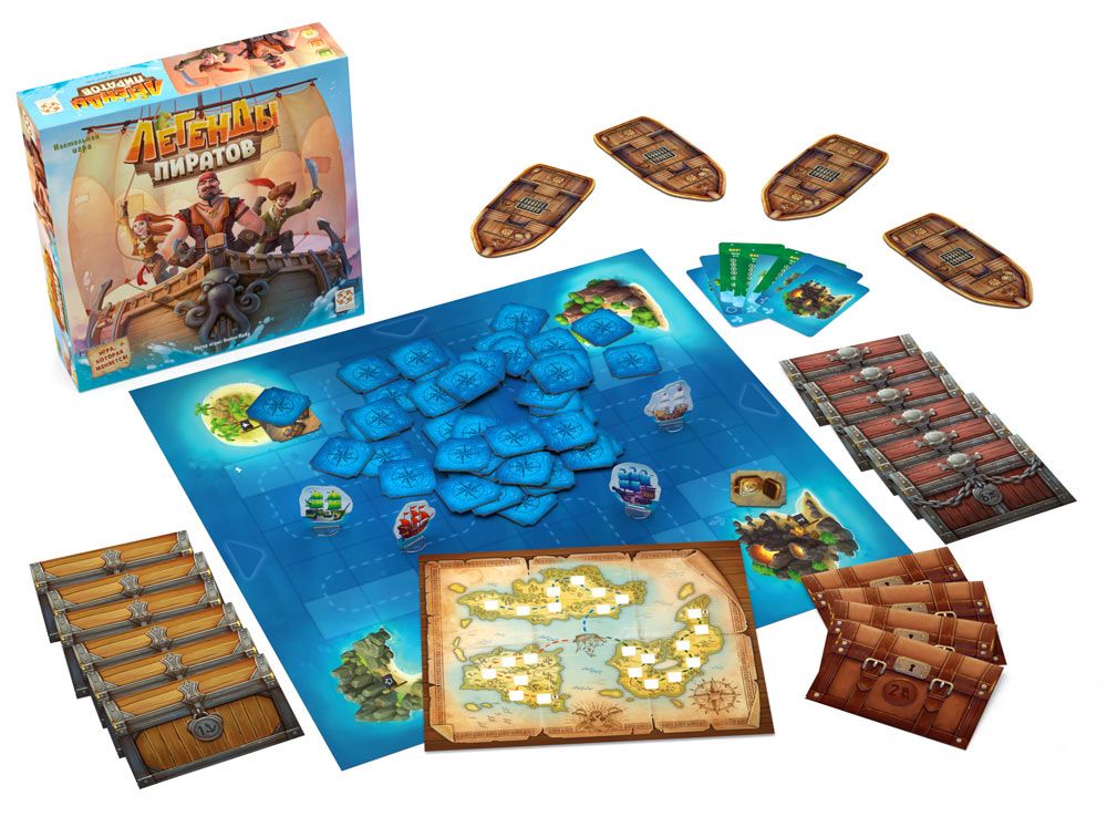 Настольная игра Стиль жизни Легенды пиратов - фото 5