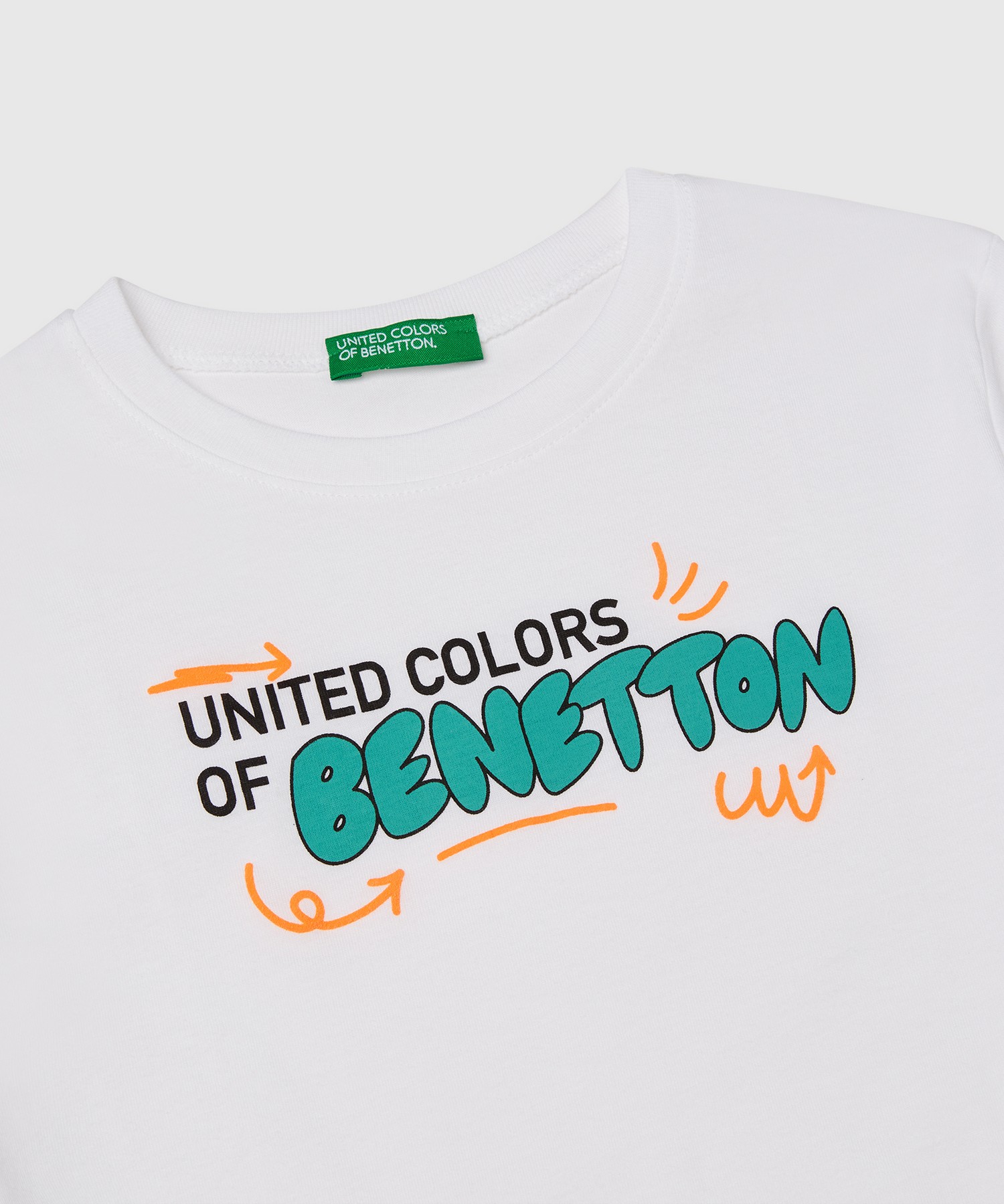 Футболка United Colors of Benetton 25P_3I1XG10JO_101 - фото 3
