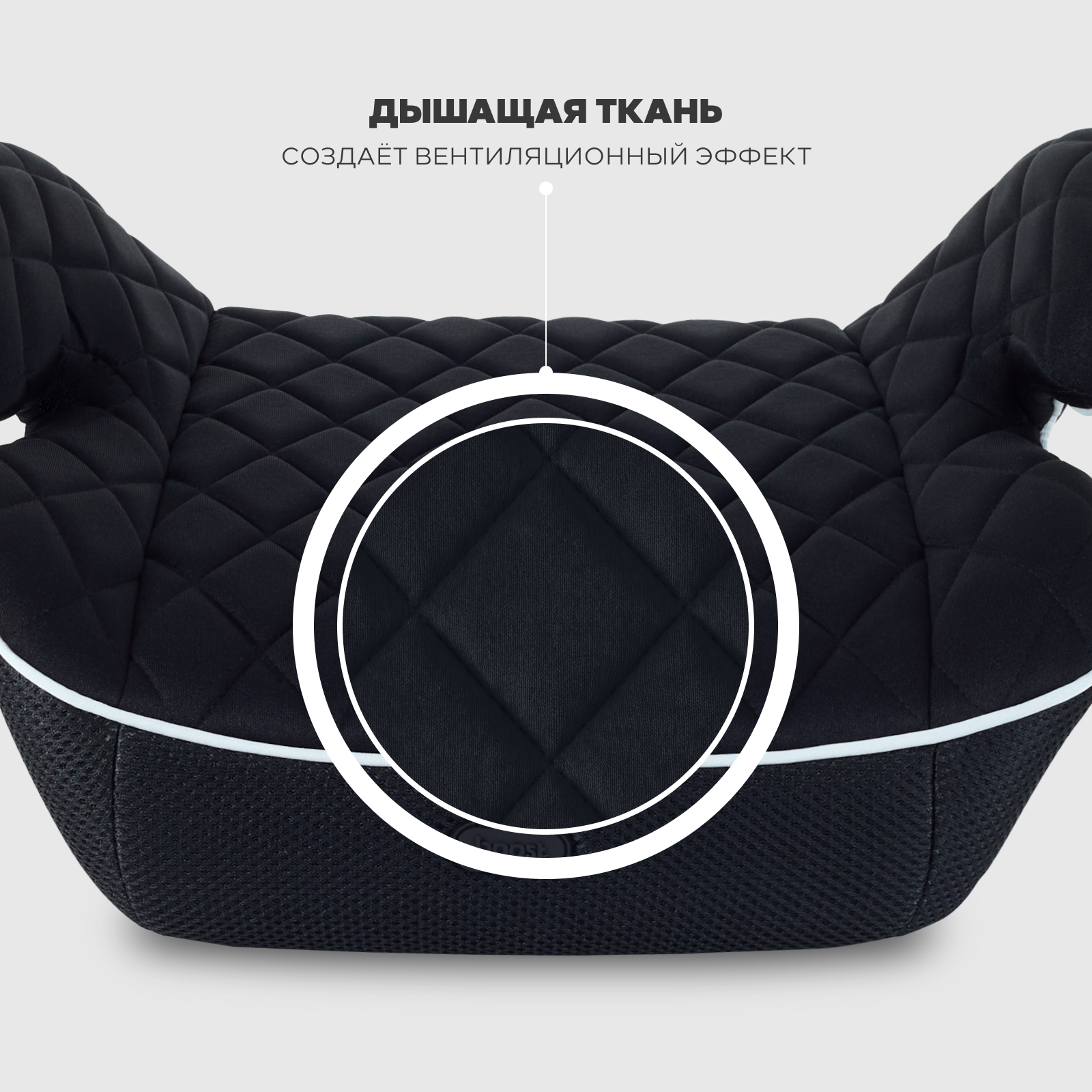 Автокресло MOWbaby Boost Black 3 (22-36 кг) черный - фото 4