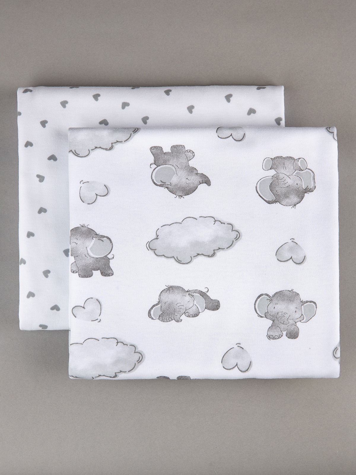 Пелёнка inlovery трикотаж 85х100 см 2 шт. - фото 23