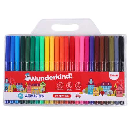 Фломастеры Erhaft 24 шт.