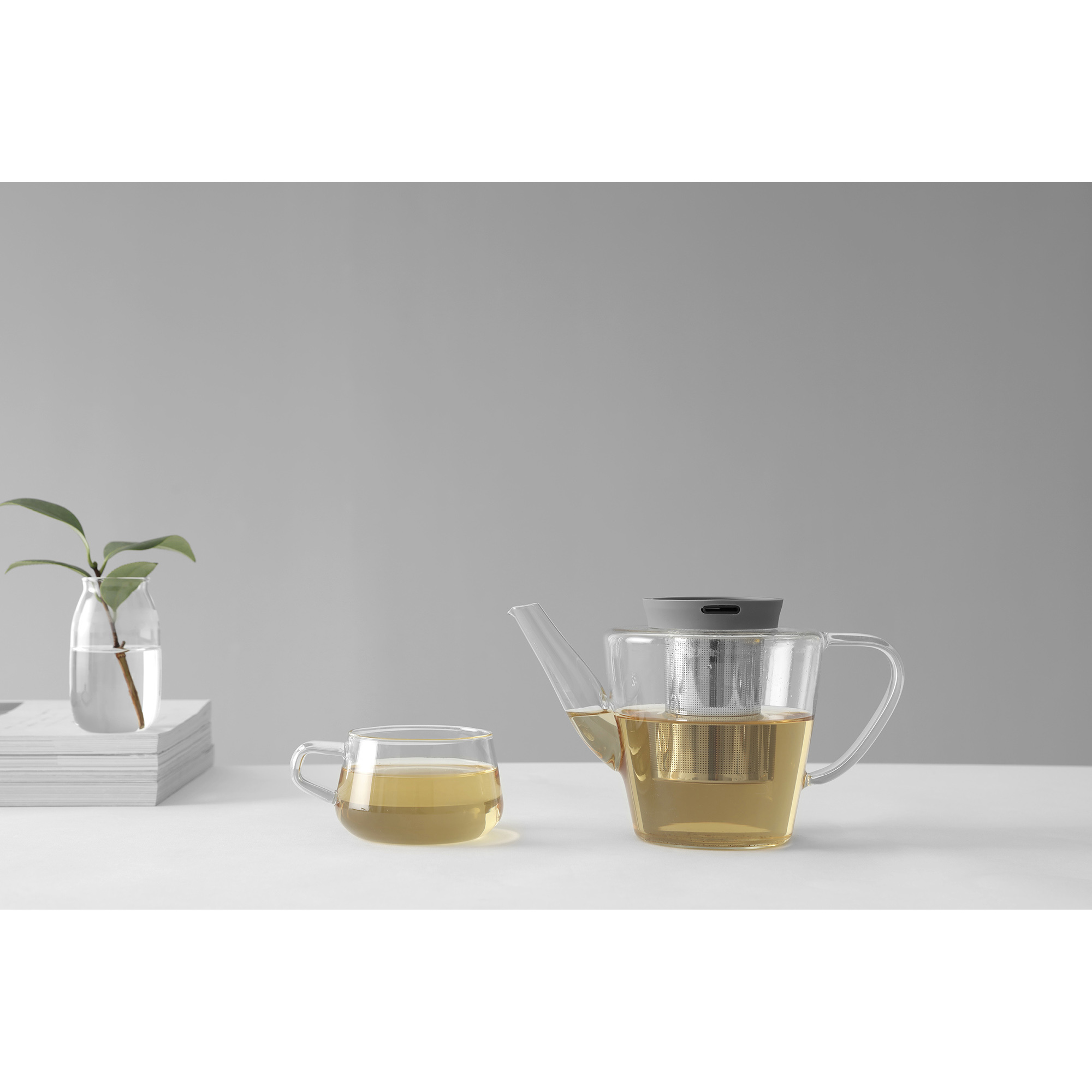 Чайник заварочный Viva Scandinavia Infusion 1л прозрачный V27833 - фото 2