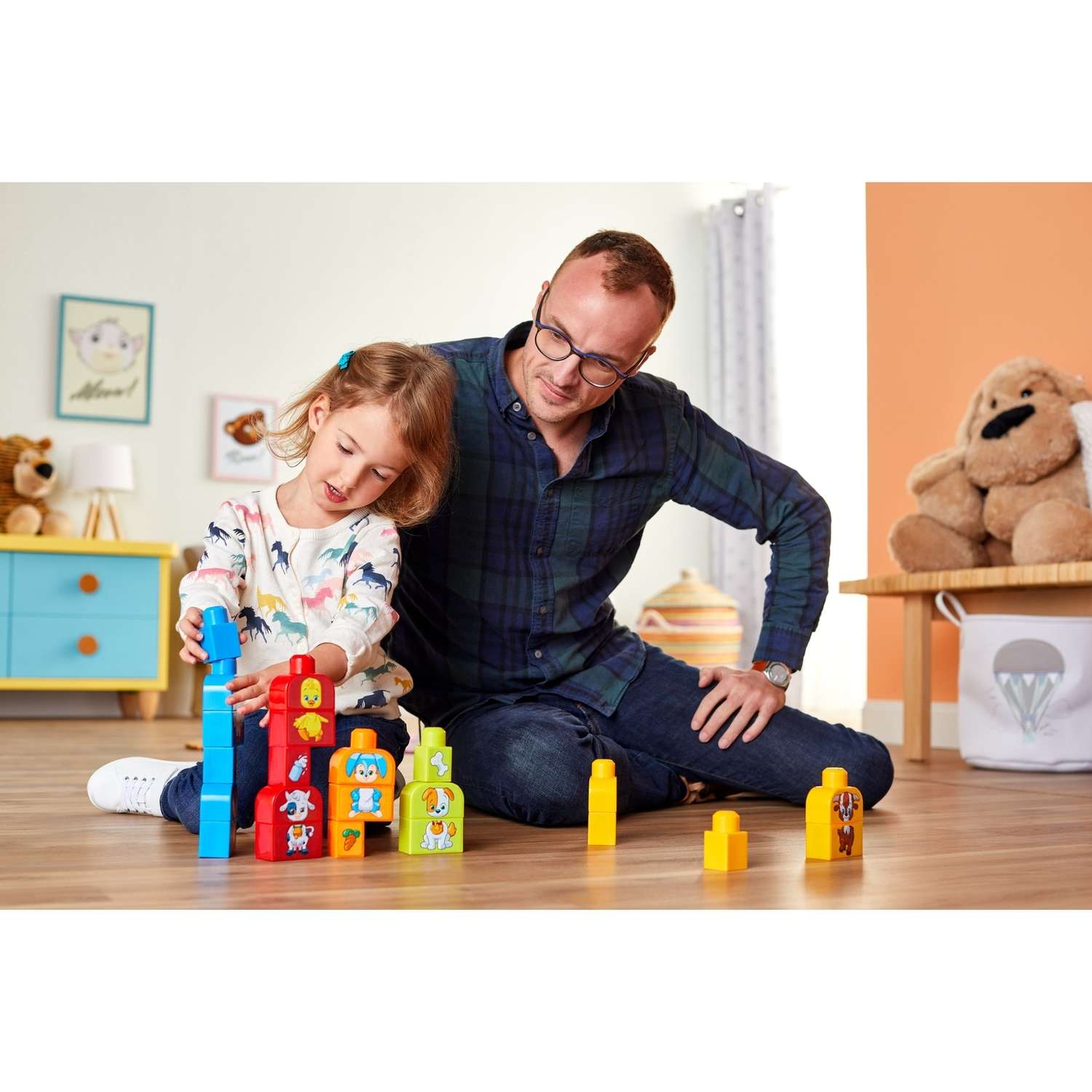 Конструктор Mega Bloks блочный - фото 9